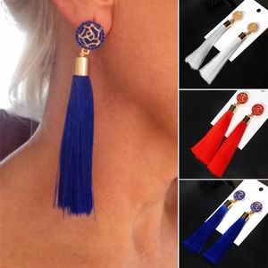 🇺🇸RED, WHITE OR BLUE STUD TASSEL EARRINGS🇺🇸